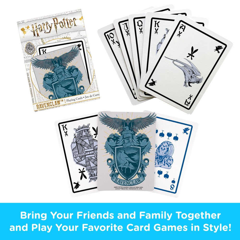 Harry Potter Spielkarten Ravenclaw - Versand: 5-7 Tage nach Bestellung