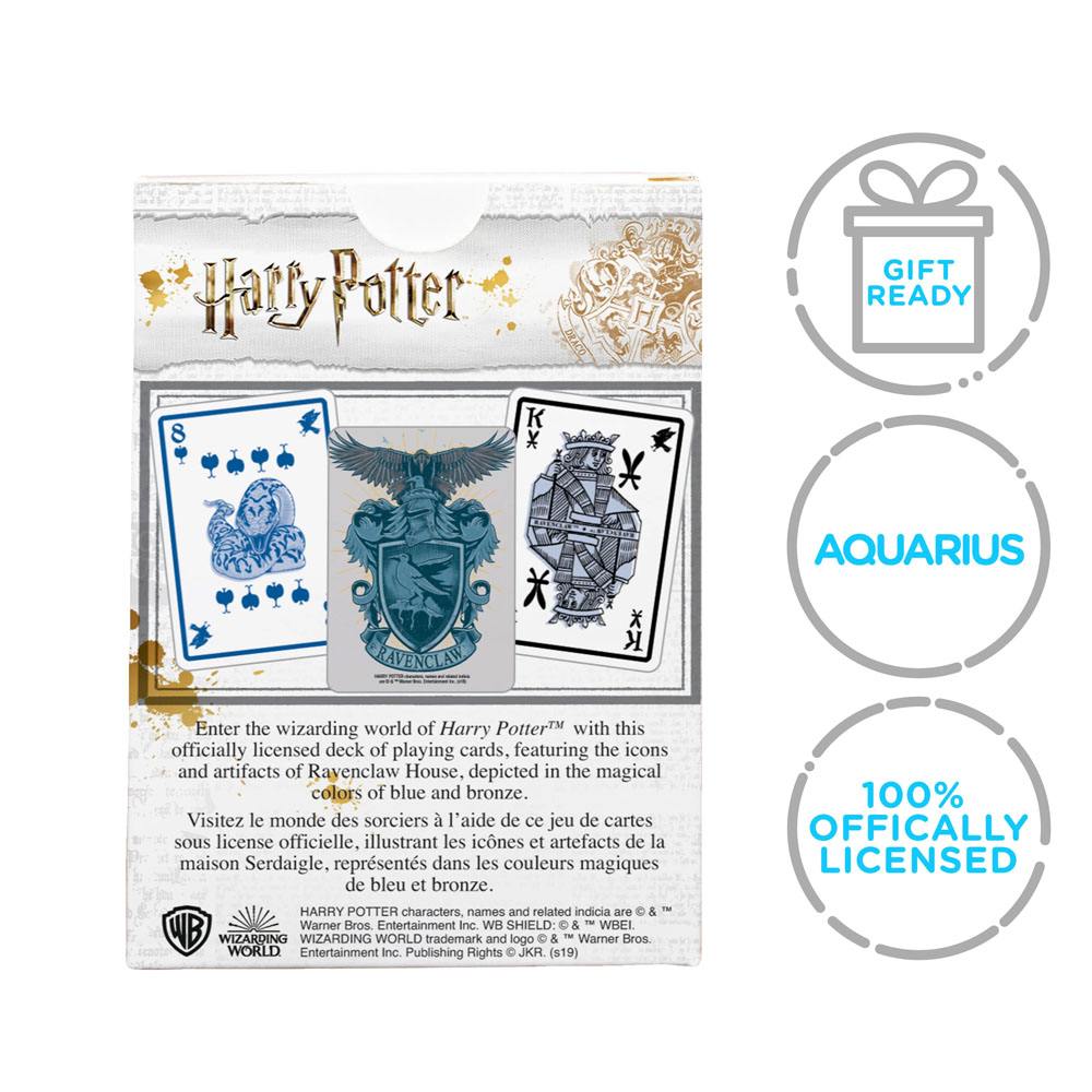 Harry Potter Spielkarten Ravenclaw - Versand: 5-7 Tage nach Bestellung