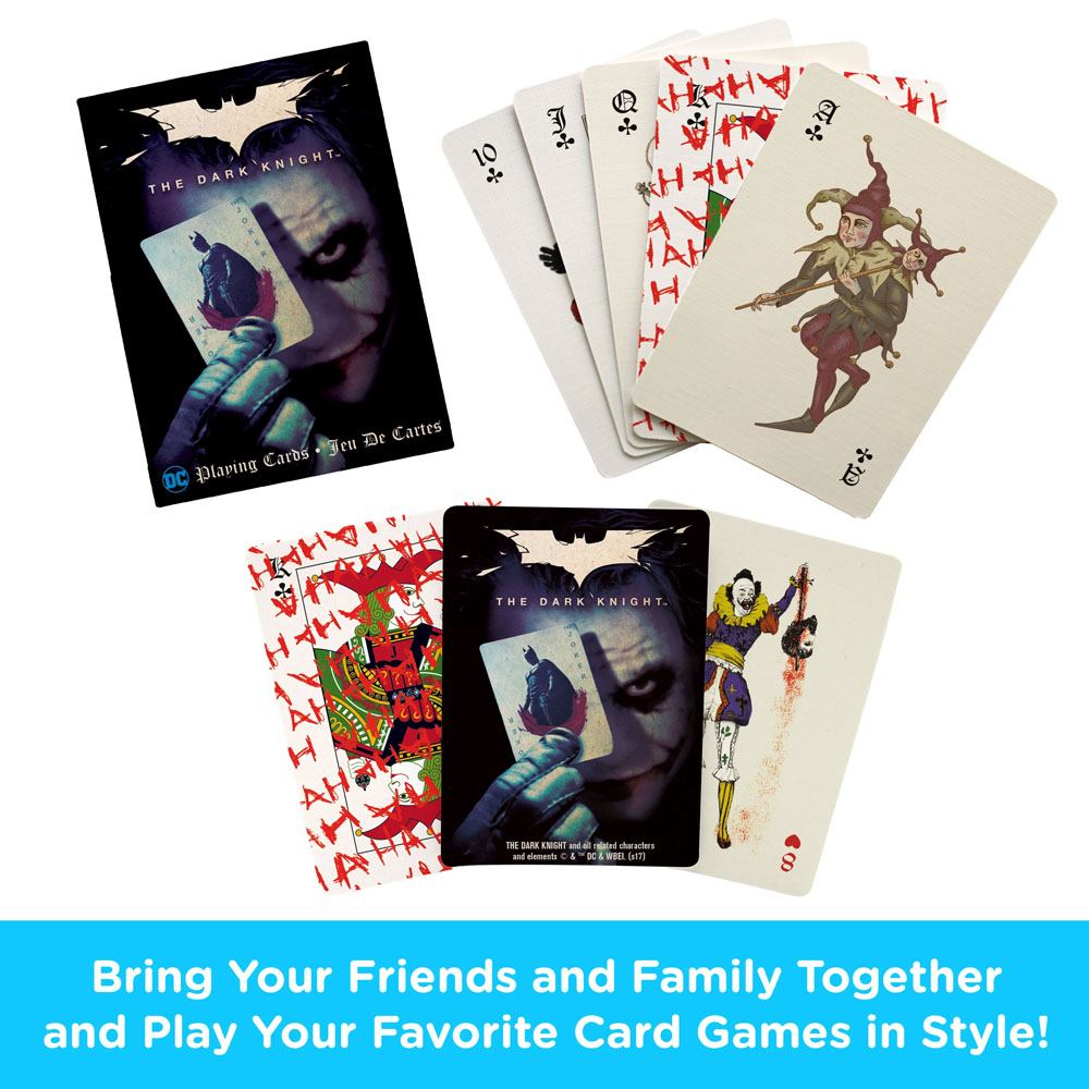 The Dark Knight Spielkarten Joker - Preorder - ETA: 19.09.2025