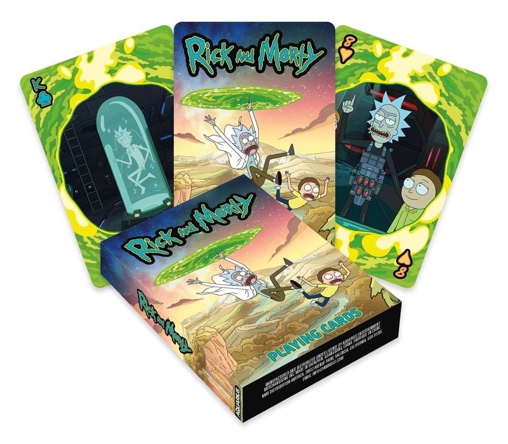 Rick and Morty Spielkarten Scenes - Versand: 7 Tage nach Bestellung