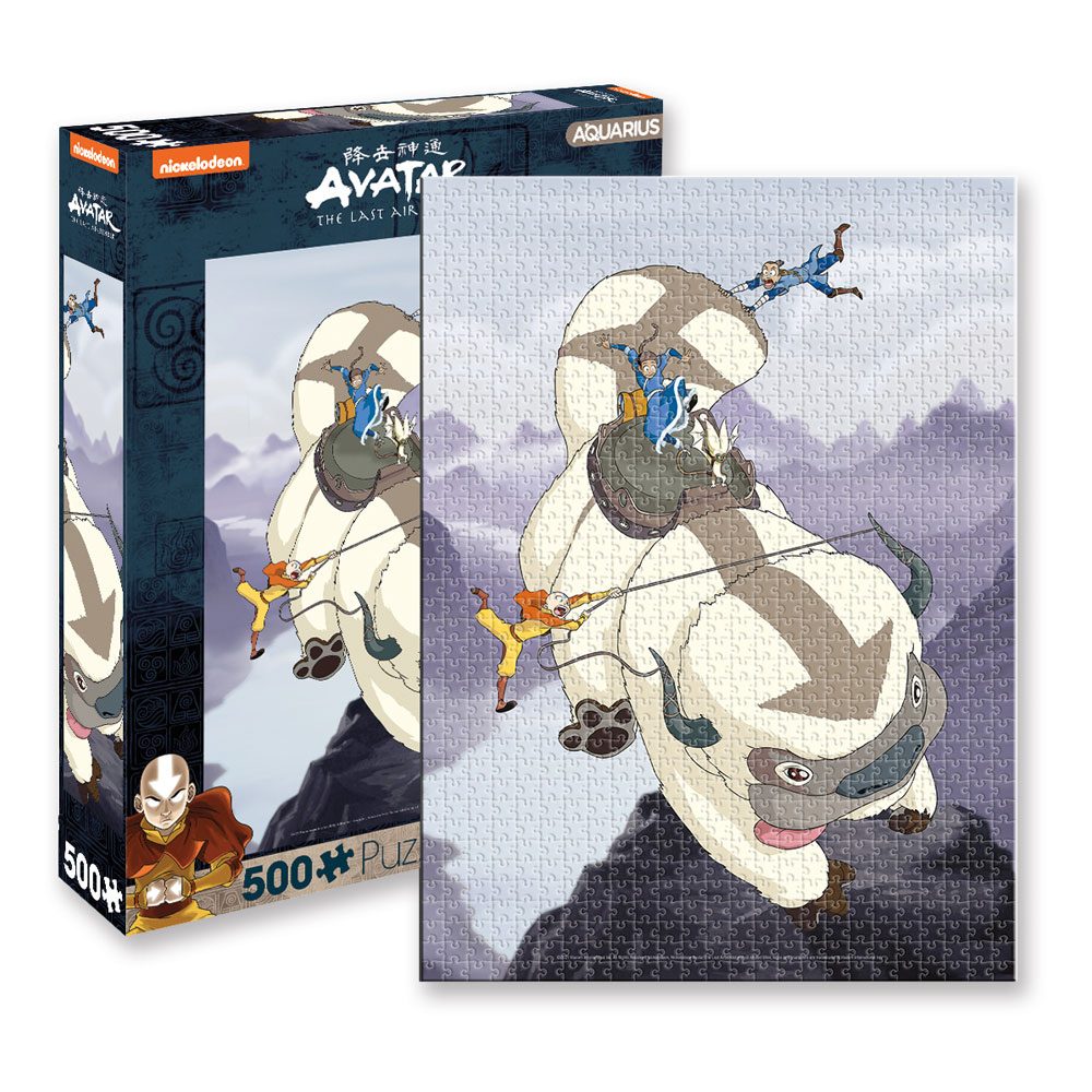 Avatar Der Herr der Elemente Puzzle Appa and Gang (500 Teile) - Preorder - ETA: 24.03.2026