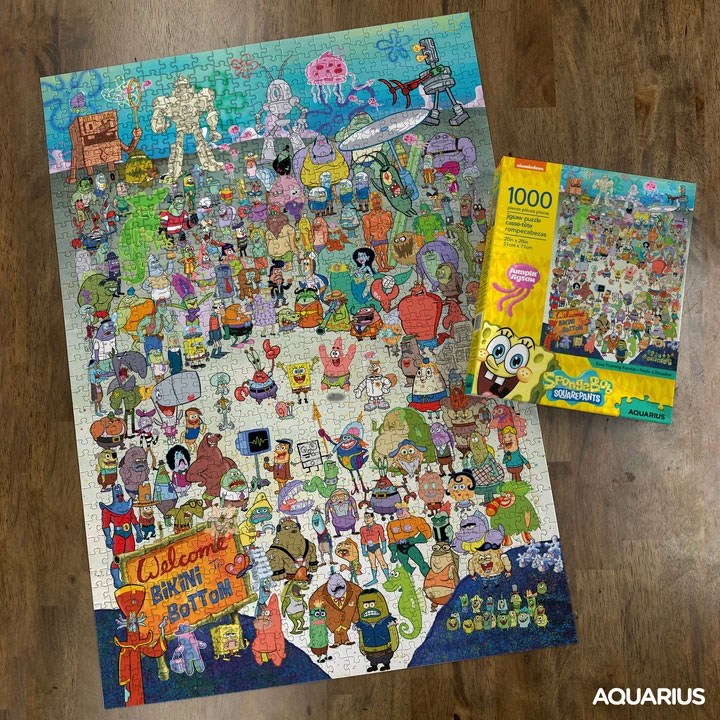 SpongeBob Puzzle Cast (1000 Teile) - Preorder - ETA: 27.10.2025