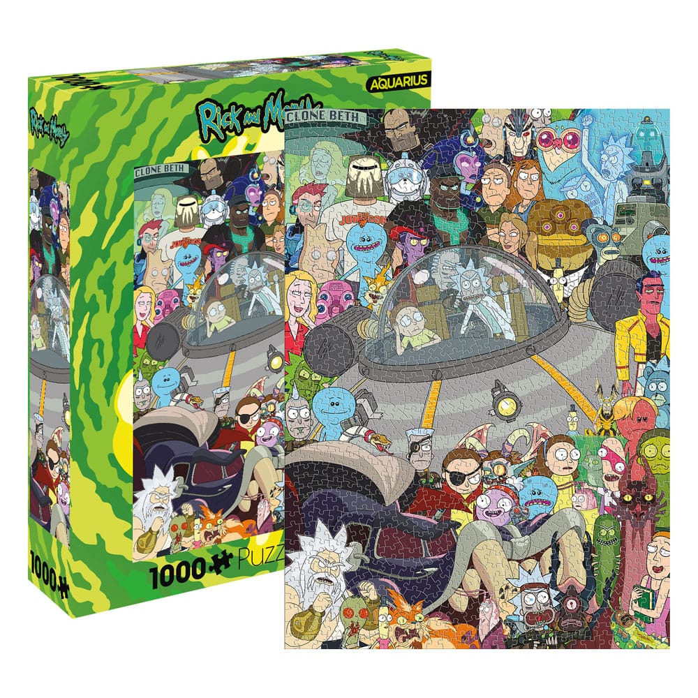 Rick and Morty Puzzle Group (1000 Teile) - Versand: 7 Tage nach Bestellung