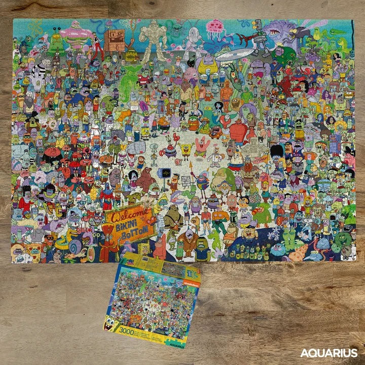 SpongeBob Puzzle Bikini Bottom (3000 Teile) - Preorder - ETA: 27.10.2025