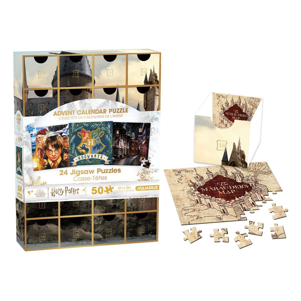 Harry Potter Puzzle Adventskalender (49 Teile) - Versand: 7 Tage nach Bestellung