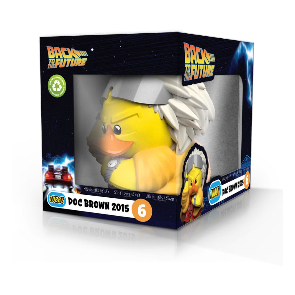 Zurück in die Zukunft Tubbz PVC Figur Doc Brown 2015 Boxed Edition 10 cm - Versand: 5-7 Tage nach Bestellung