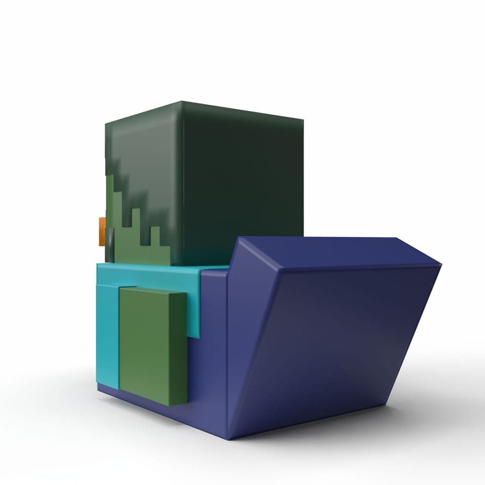 Minecraft Tubbz Mini PVC Figur Zombie 5 cm                         - Preorder - ETA: 25.11.2025