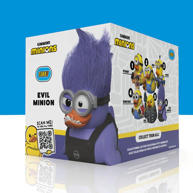 Minions Tubbz PVC Figur Purple Minion Boxed Edition 10 cm - Versand: 7 Tage nach Bestellung