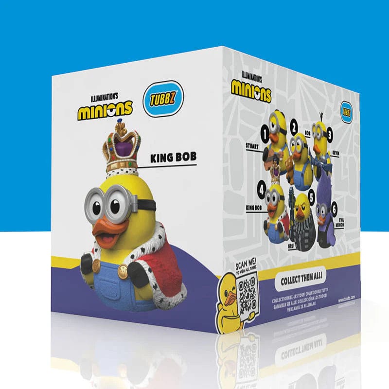 Minions Tubbz PVC Figur King Bob Boxed Edition 10 cm - Versand: 7 Tage nach Bestellung