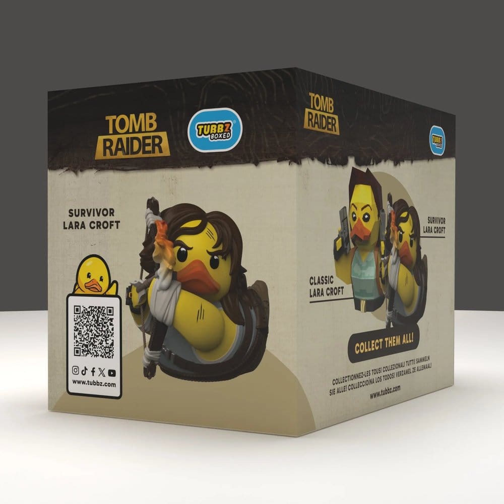 Tomb Raider Tubbz PVC Figur Lara Croft (Survivor) Boxed Edition 10 cm - Versand: 7 Tage nach Bestellung