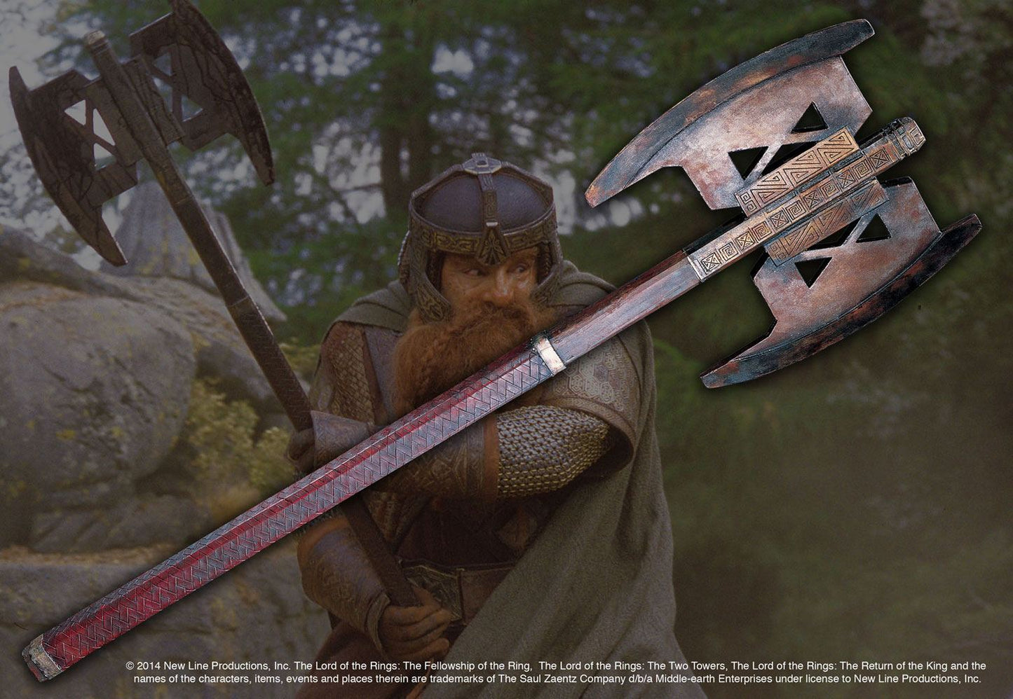 Herr der Ringe Replik 1/1 Gimlis Axt - Versand: 7 Tage nach Bestellung