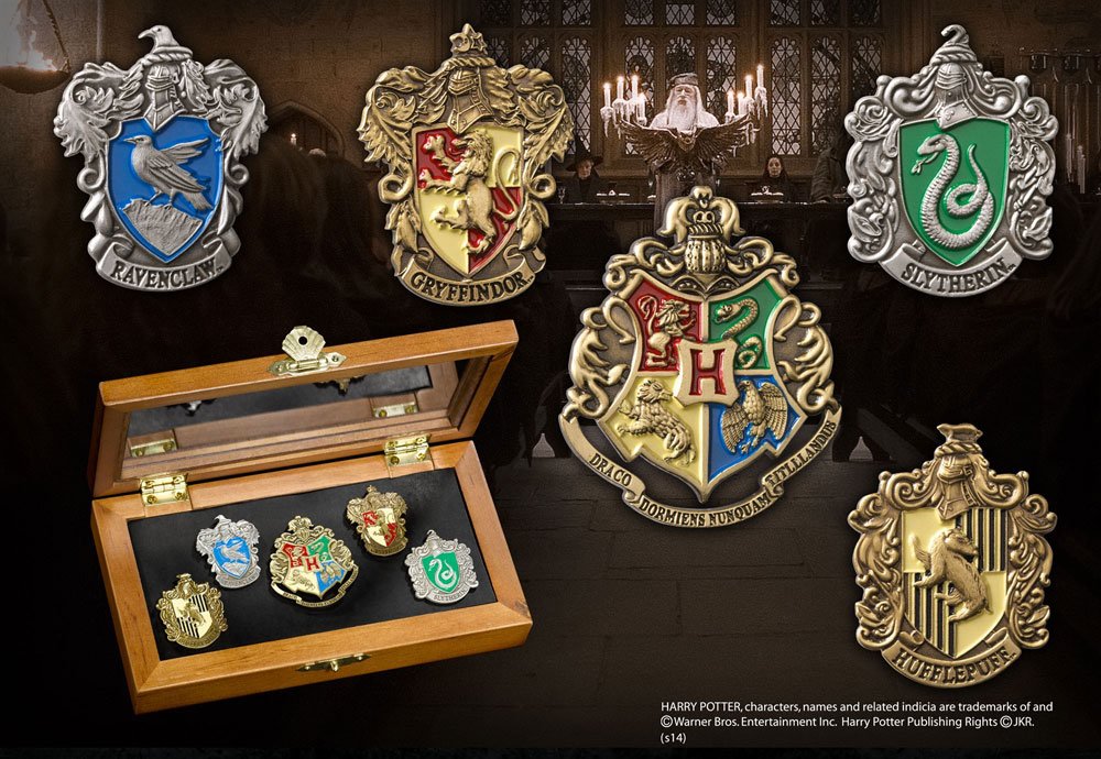 Harry Potter Pin Kollektion Hogwarts (5) - Versand: 7 Tage nach Bestellung