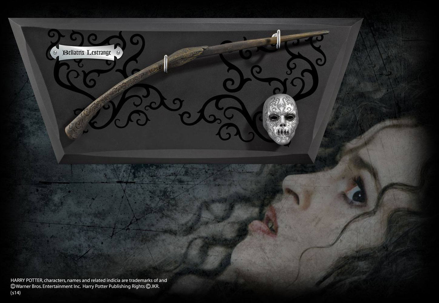 Harry Potter Replik Bellatrix Lestranges Zauberstab 35 cm - Versand: 7 Tage nach Bestellung