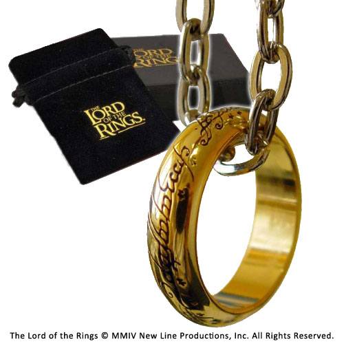 Herr der Ringe Ring Der Eine Ring (vergoldet) - Preorder - ETA: 13.10.2026