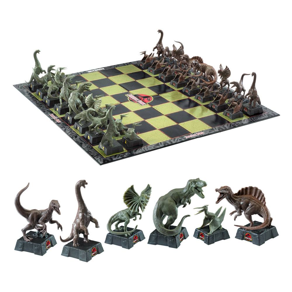 Jurassic Park Schachspiel Dinosaurs - Preorder - ETA: 23.10.2025