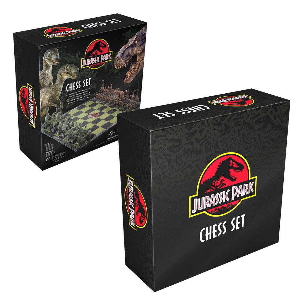 Jurassic Park Schachspiel Dinosaurs - Preorder - ETA: 23.10.2025