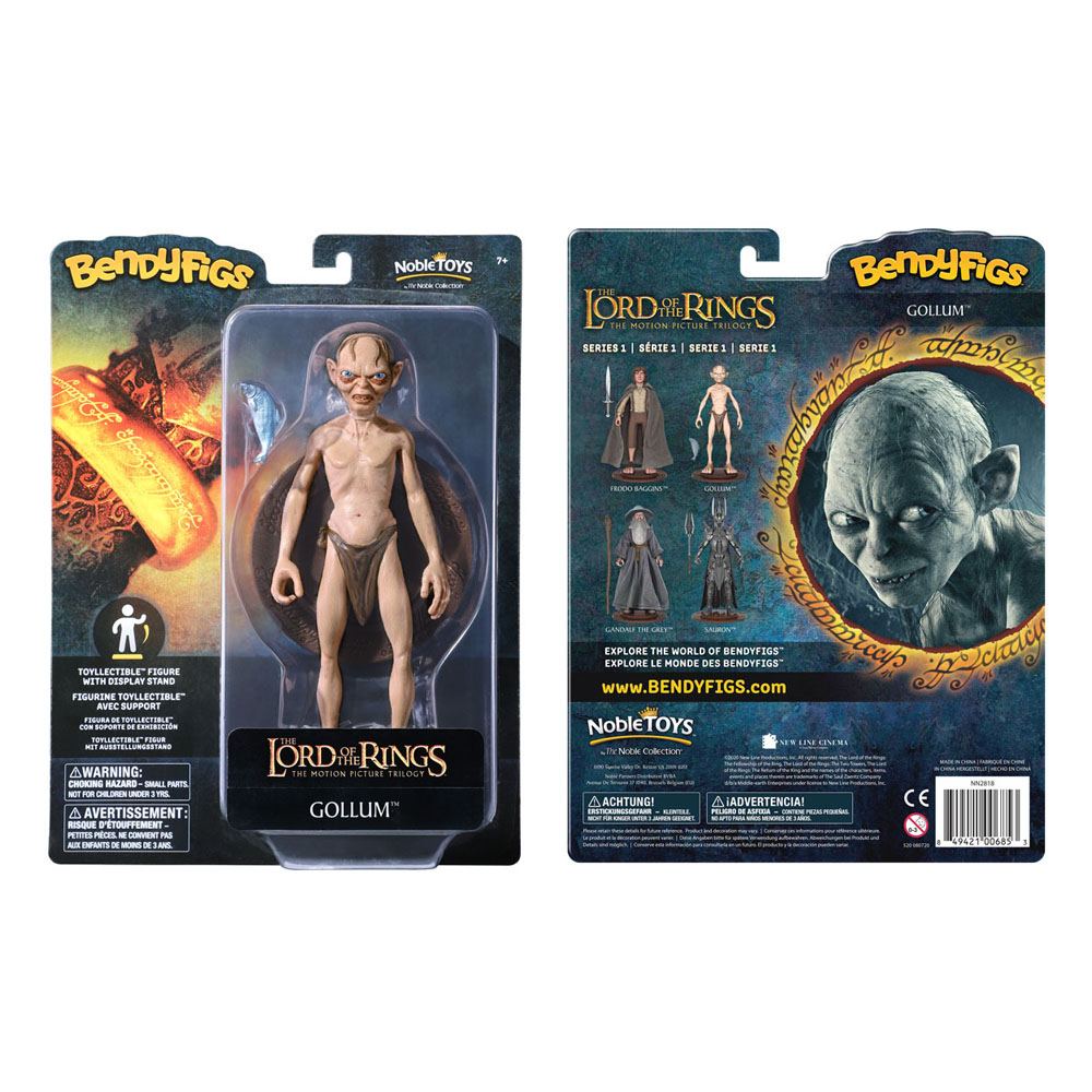 Herr der Ringe Bendyfigs Biegefigur Gollum 19 cm - Preorder - ETA: 18.10.2025
