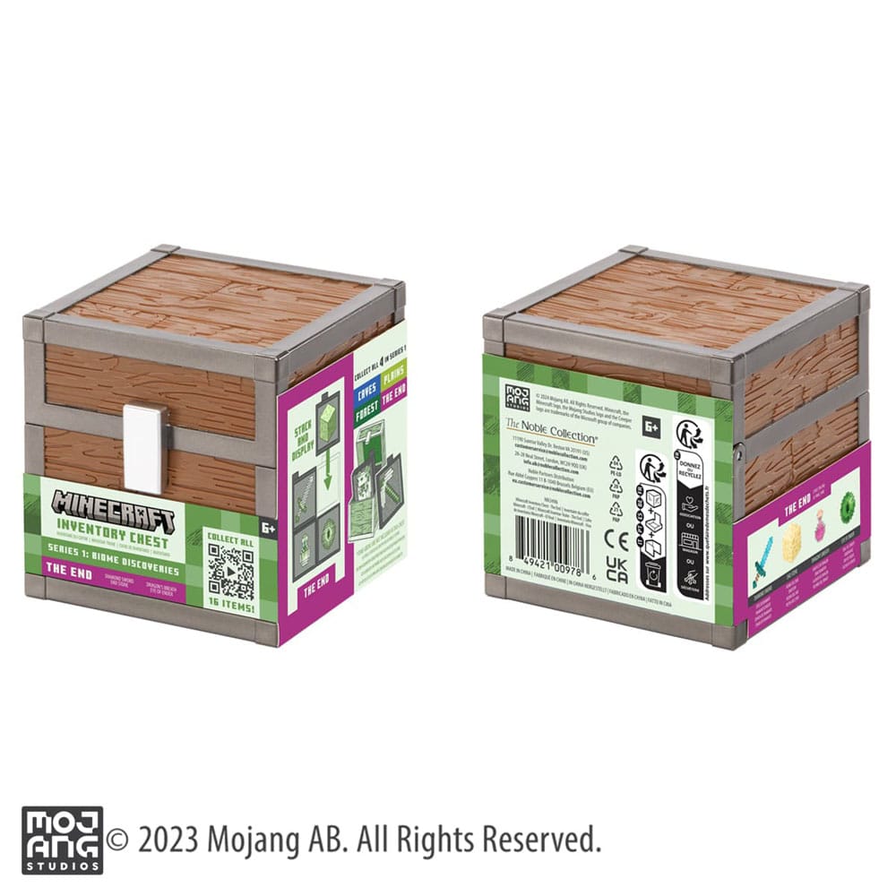 Minecraft Loot Chest The End 10 cm - Versand: 5-7 Tage nach Bestellung