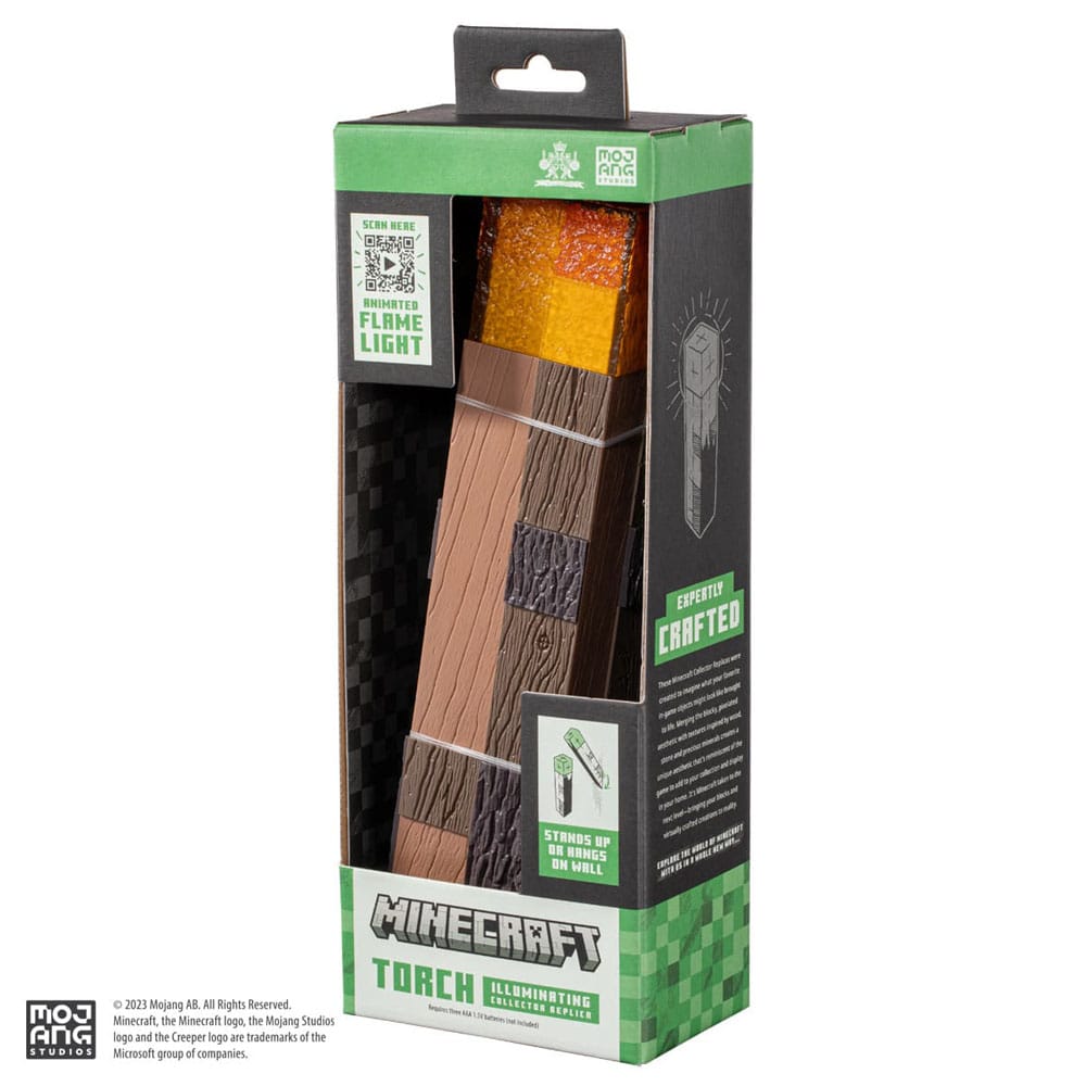Minecraft Replik Illuminating Torch 25 cm - Preorder - ETA: 13.11.2025