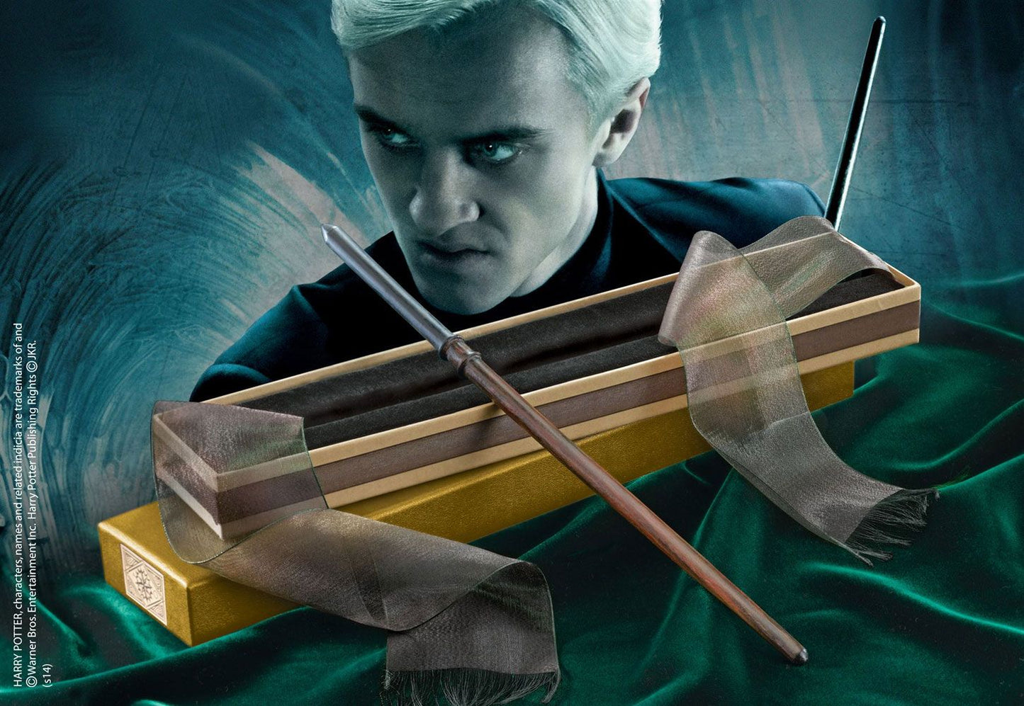 Harry Potter Zauberstab Draco Malfoy 35 cm - Versand: 5-7 Tage nach Bestellung