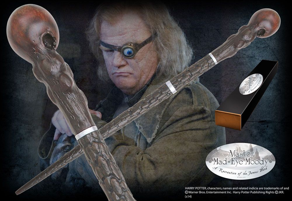 Harry Potter Zauberstab Alastor Mad-Eye Moody (Charakter-Edition) - Versand: 7 Tage nach Bestellung