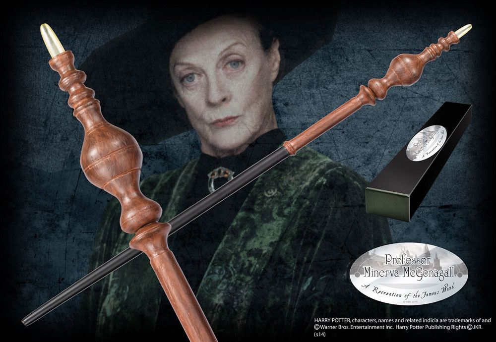 Harry Potter Zauberstab Professor Minerva McGonagall (Charakter-Edition) - Versand: 7 Tage nach Bestellung