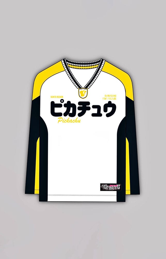 Pokémon Fußball-Trikot Pikachu Größe XXXL - Versand: 5-7 Tage nach Bestellung