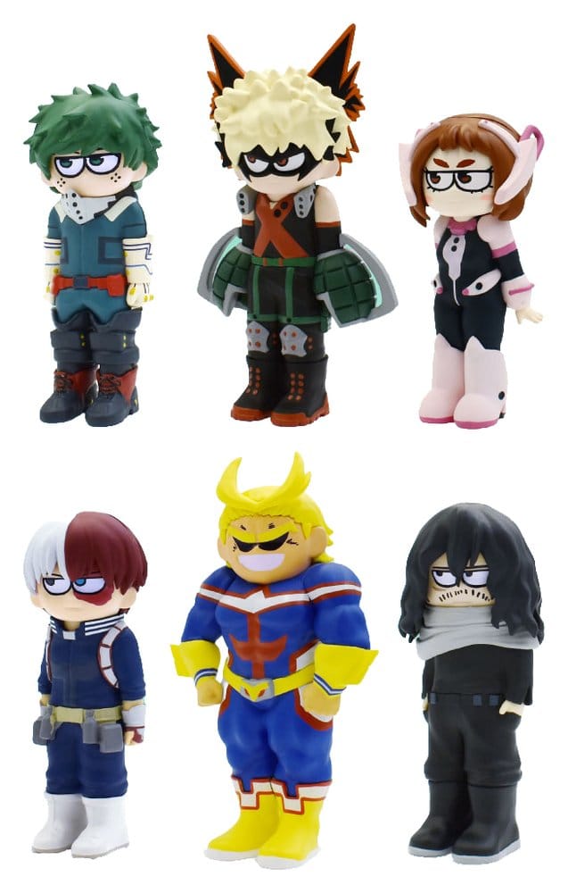My Hero Academia JIRORI Minifiguren 9 cm Vol. 1 Blind Box Display (6) - Preorder - ETA: 23.04.2027