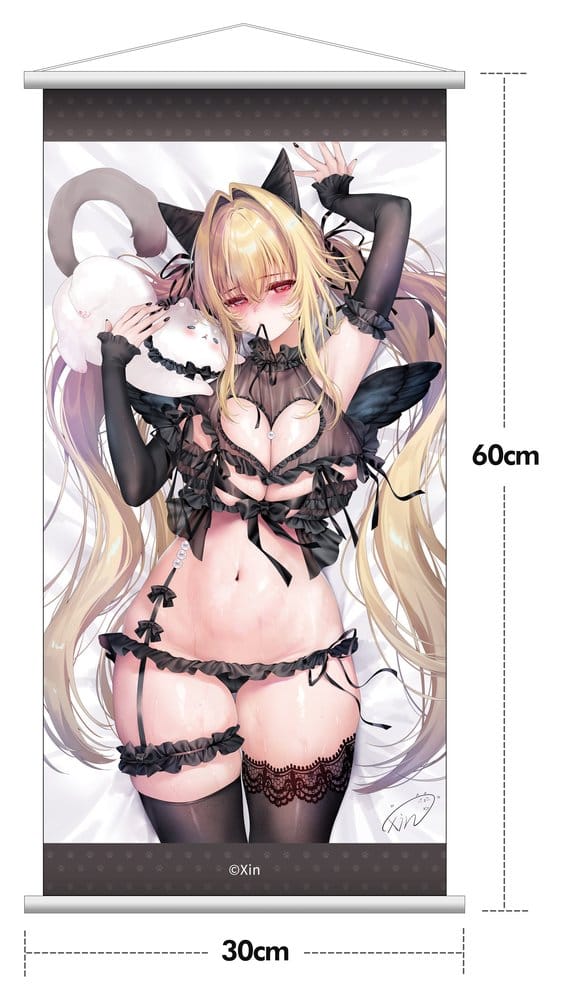 Original Character PVC Figur 1/7 Stella Black Cat Ver. Deluxe Edition 27 cm - Preorder - ETA: 25.01.2028