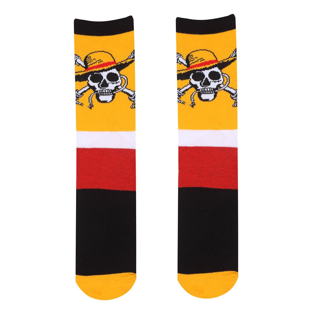 One Piece Socken Cross Bones S-M - Versand: 5-7 Tage nach Bestellung