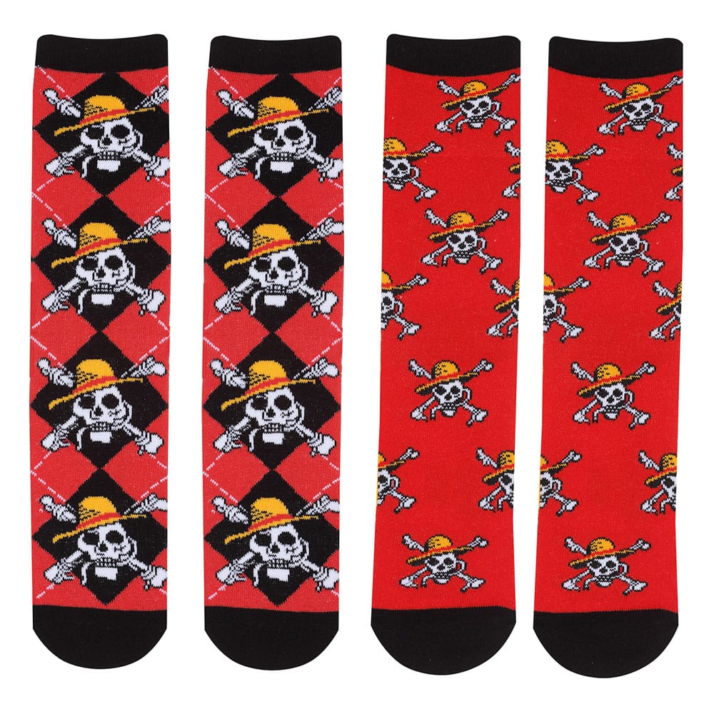 One Piece Socken 2er-Pack L-XL - Versand: 7 Tage nach Bestellung