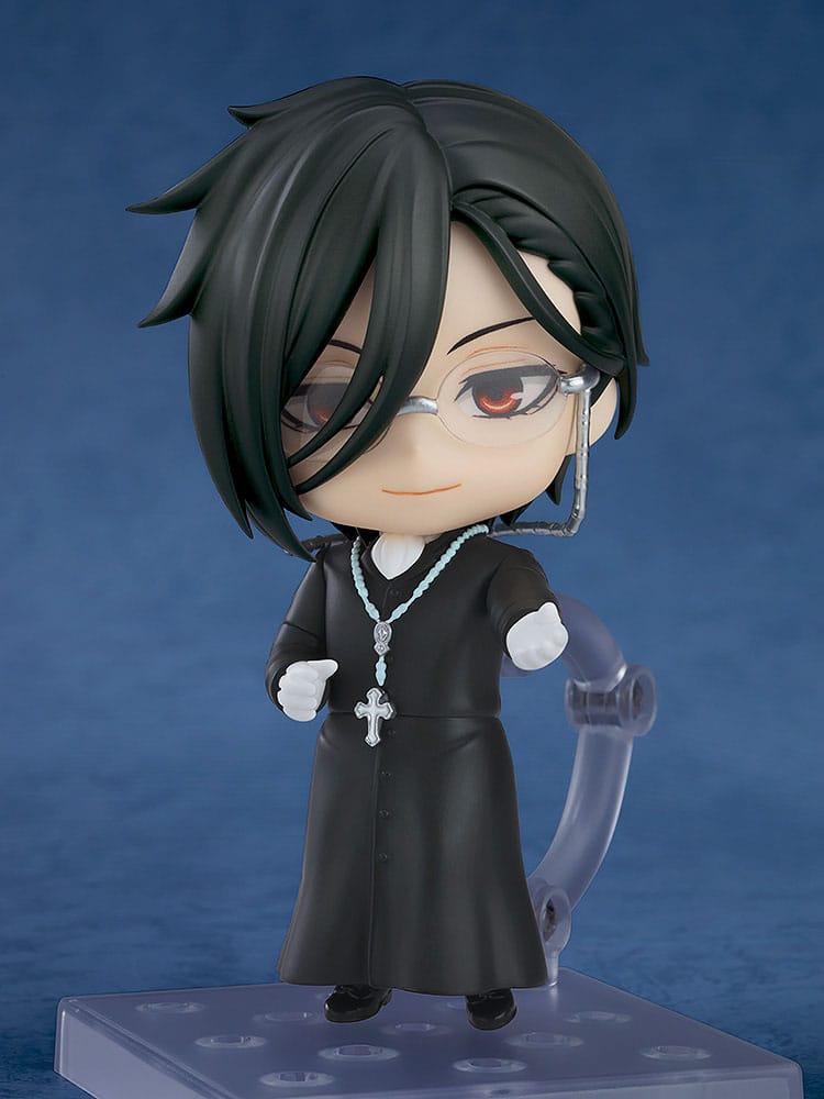 Black Butler: Boarding School Arc Nendoroid Actionfigur Sebastian Michaelis: Sapphire Owl Ver. 10 cm - Versand: 5-7 Tage nach Bestellung