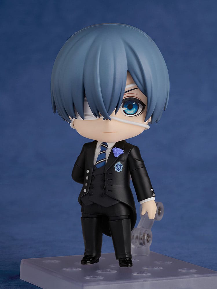 Black Butler: Boarding School Arc Nendoroid Actionfigur Ciel Phantomhive: Sapphire Owl Ver. 10 cm - Versand: 5-7 Tage nach Bestellung