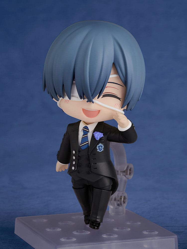 Black Butler: Boarding School Arc Nendoroid Actionfigur Ciel Phantomhive: Sapphire Owl Ver. 10 cm - Versand: 5-7 Tage nach Bestellung