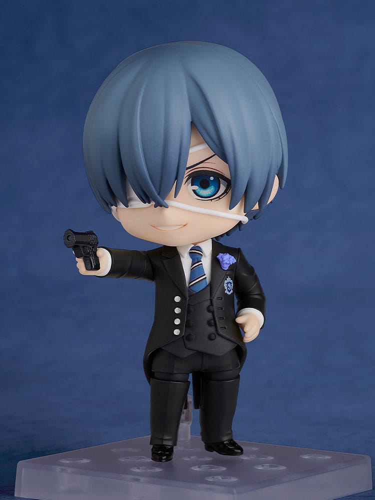 Black Butler: Boarding School Arc Nendoroid Actionfigur Ciel Phantomhive: Sapphire Owl Ver. 10 cm - Versand: 5-7 Tage nach Bestellung