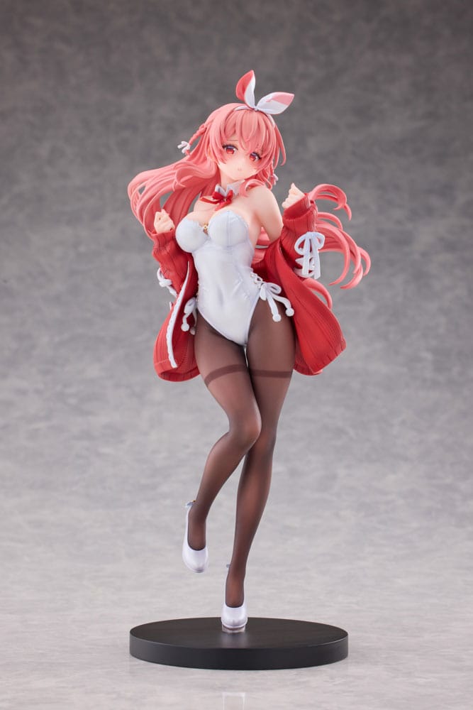 Original Character PVC Statue 1/7 White Rabbit Illustrated by Rosuuri Deluxe Version 24 cm - Versand: 5-7 Tage nach Bestellung