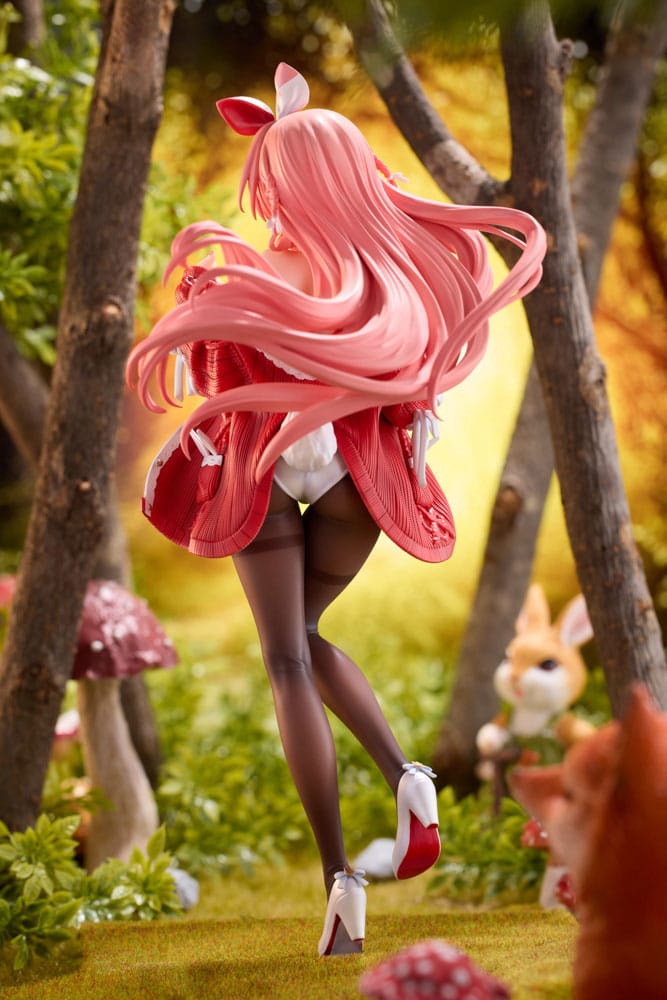 Original Character PVC Statue 1/7 White Rabbit Illustrated by Rosuuri Deluxe Version 24 cm - Versand: 5-7 Tage nach Bestellung