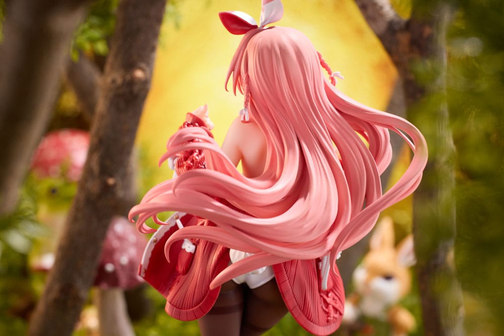 Original Character PVC Statue 1/7 White Rabbit Illustrated by Rosuuri Deluxe Version 24 cm - Versand: 5-7 Tage nach Bestellung