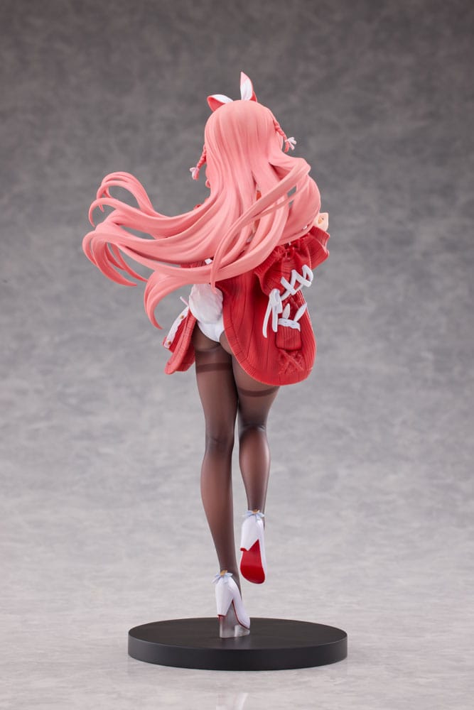 Original Character PVC Statue 1/7 White Rabbit Illustrated by Rosuuri Deluxe Version 24 cm - Versand: 5-7 Tage nach Bestellung