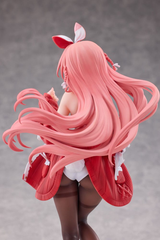 Original Character PVC Statue 1/7 White Rabbit Illustrated by Rosuuri Deluxe Version 24 cm - Versand: 5-7 Tage nach Bestellung
