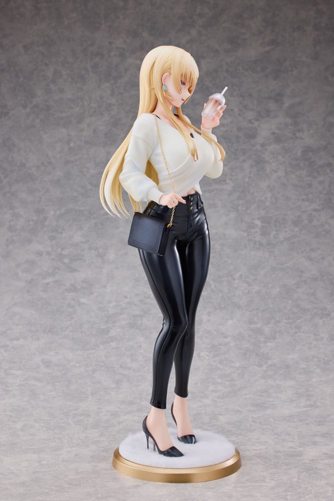 Original Character Statue 1/4 Aoi Koigakubo Illustrated by Fujiko Leather Pants Deluxe Edition 42 cm - Preorder - ETA: 25.08.2026