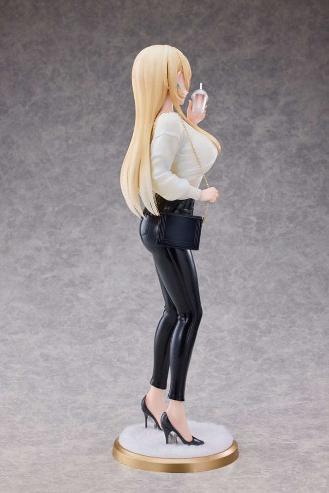 Original Character Statue 1/4 Aoi Koigakubo Illustrated by Fujiko Leather Pants Deluxe Edition 42 cm - Preorder - ETA: 25.08.2026