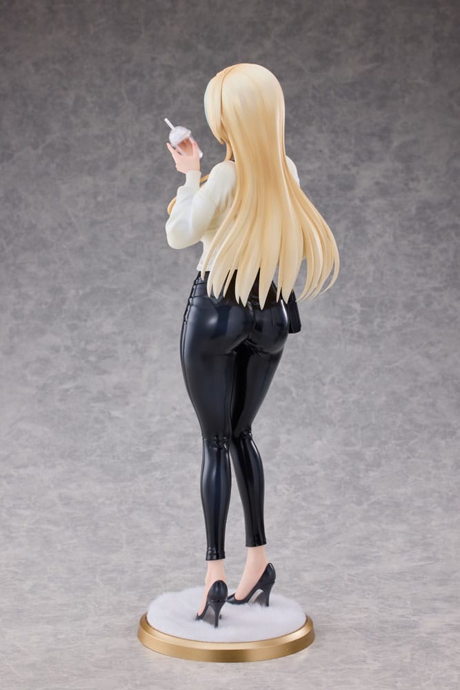 Original Character Statue 1/4 Aoi Koigakubo Illustrated by Fujiko Leather Pants Deluxe Edition 42 cm - Preorder - ETA: 25.08.2026