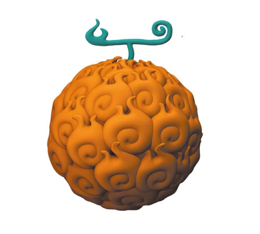 One Piece Spardose Teufelsfrucht Mera Mera no Mi - Versand: 7 Tage nach Bestellung