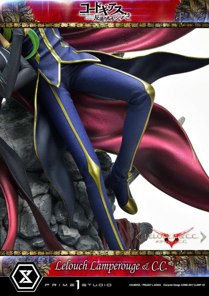 Code Geass: Lelouch of the Rebellion Concept Masterline Series Statue 1/6 Lelouch Lamperouge & C.C. 44 cm - Versand: 5-7 Tage nach Bestellung