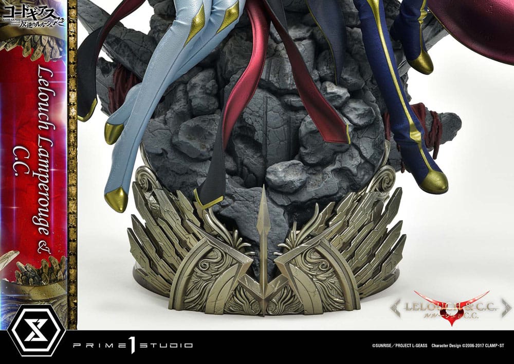 Code Geass: Lelouch of the Rebellion Concept Masterline Series Statue 1/6 Lelouch Lamperouge & C.C. 44 cm - Versand: 5-7 Tage nach Bestellung