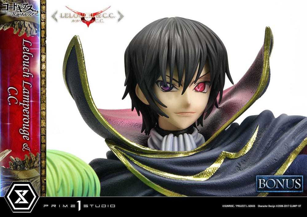Code Geass: Lelouch of the Rebellion Concept Masterline Series Statue 1/6 Lelouch Lamperouge & C.C. 44 cm - Versand: 5-7 Tage nach Bestellung