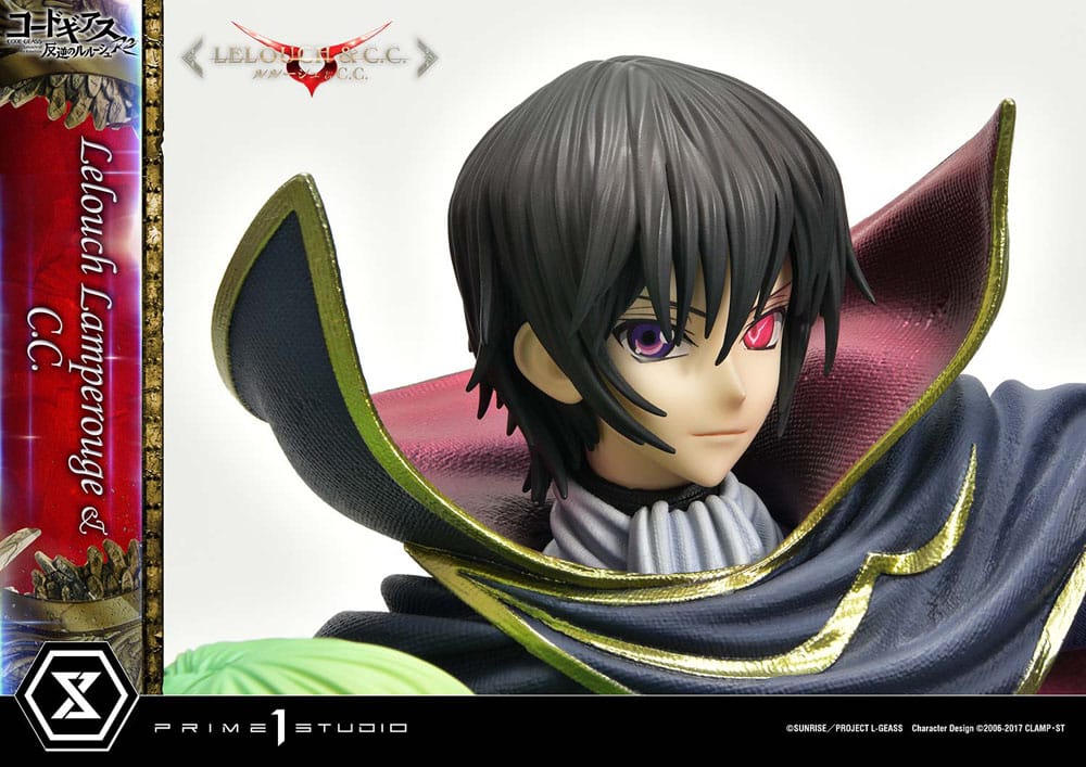 Code Geass: Lelouch of the Rebellion Concept Masterline Series Statue 1/6 Lelouch Lamperouge & C.C. 44 cm - Versand: 5-7 Tage nach Bestellung