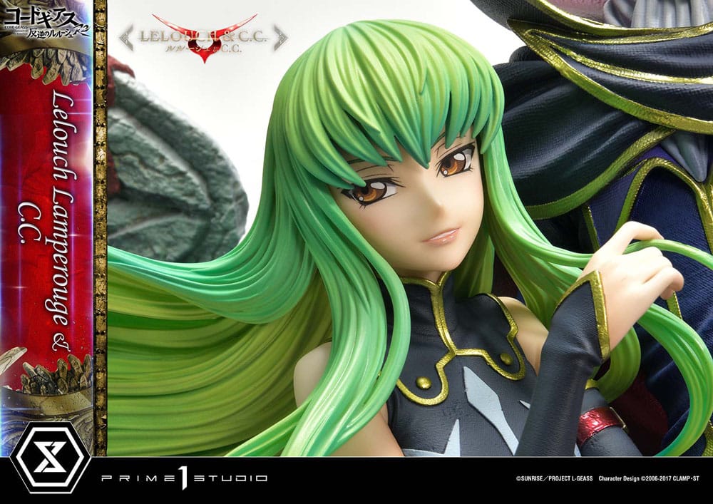 Code Geass: Lelouch of the Rebellion Concept Masterline Series Statue 1/6 Lelouch Lamperouge & C.C. 44 cm - Versand: 5-7 Tage nach Bestellung