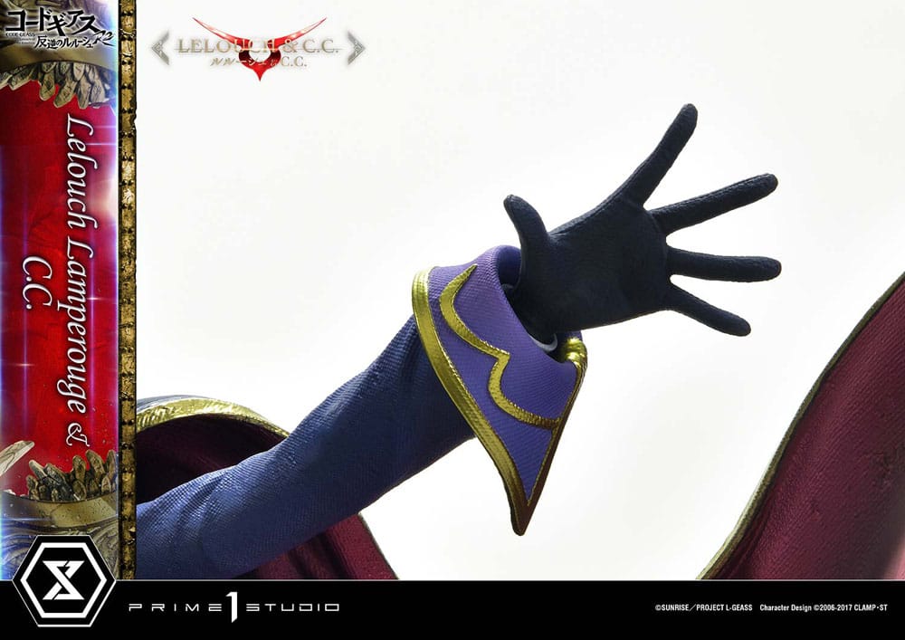 Code Geass: Lelouch of the Rebellion Concept Masterline Series Statue 1/6 Lelouch Lamperouge & C.C. 44 cm - Versand: 5-7 Tage nach Bestellung